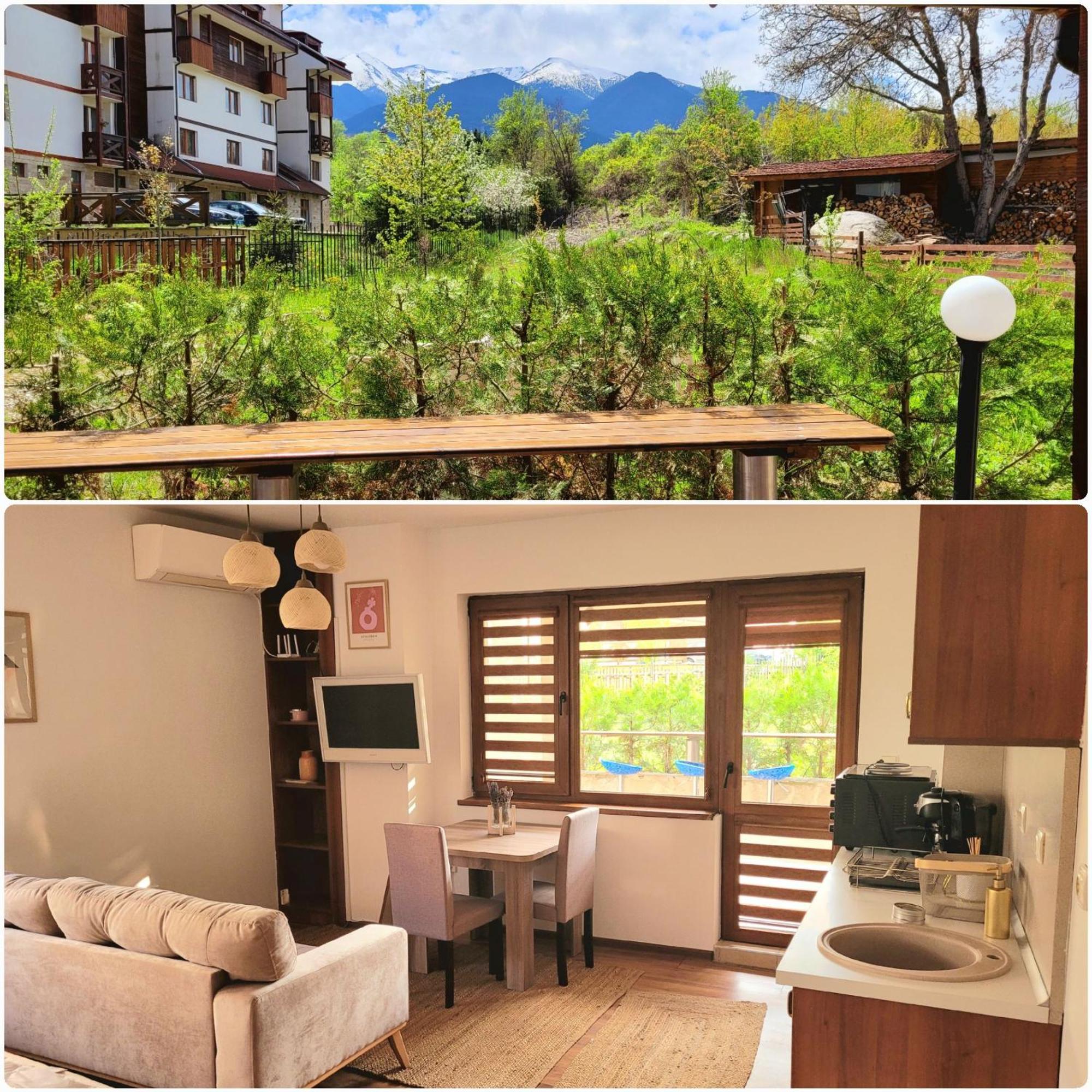 Cozy & Stylish Flat With Amazing View, 2Min Walk To Ski Road, 7-8 Min To Gondola Бансько Екстер'єр фото