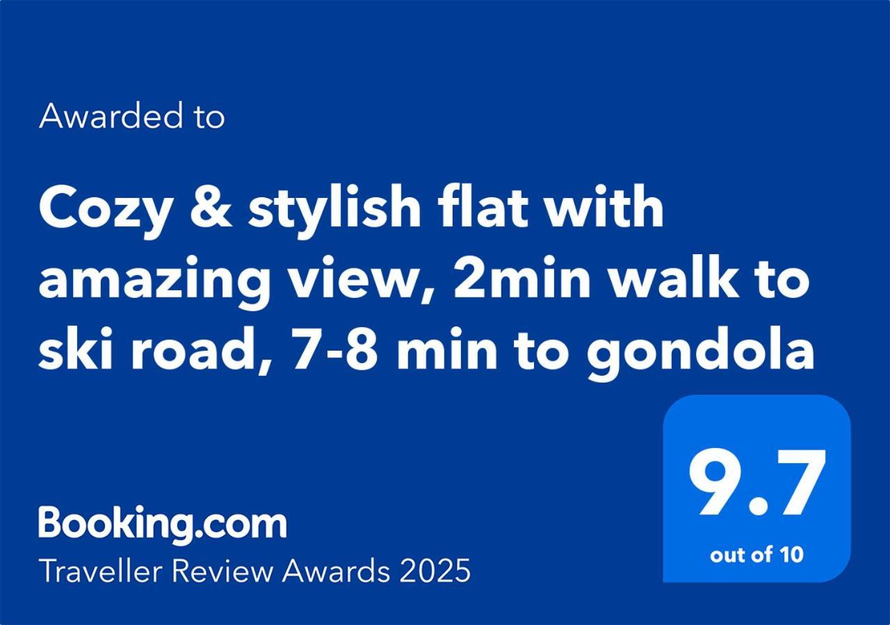 Cozy & Stylish Flat With Amazing View, 2Min Walk To Ski Road, 7-8 Min To Gondola Бансько Екстер'єр фото